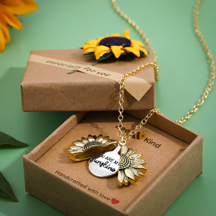 You're My Sunshine 3-Layer Necklace - Crystal Craver